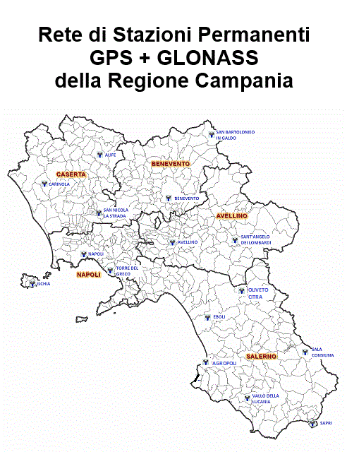 Rete di Stazioni Permanenti GPS + GLONASS della Regione Campania