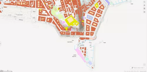 Immagine esemplificativa delle Cartografie digitali della Regione Campania