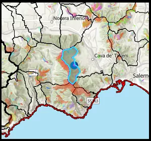 Anteprima mappa Catasto Incendi